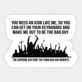 KEYBOARD BAD GUY Sticker